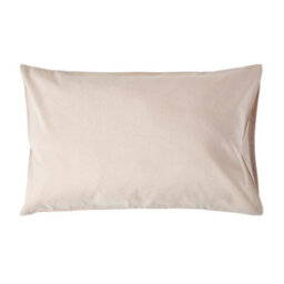 Homescapes Natural Linen Housewife Pillowcase, Standard - thumbnail 1