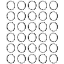 "SolaDirect 30 Pcs Buckles Set For 25 mm / 1"" Webbing Strap, 30 X O Rings, Metal, Silver, Bag Making, Accessories, Straps, Diy, Crafts" - thumbnail 6