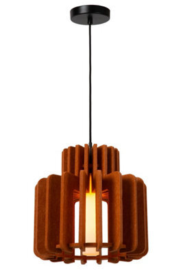 Lucide Rollo 400 Ceiling Pendant Light Terracota 310 mm - image 1