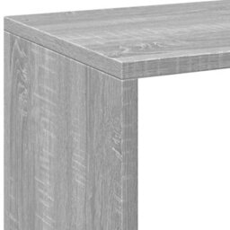 Berkfield Room Divider Bookcase Grey Sonoma 69.5X29X69.5 Cm Engineered Wood - thumbnail 9