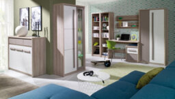 Arte Stylish Roma 10 Computer Desk H770mm W1300mm D580mm With Drawers And Storage - thumbnail 2