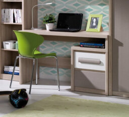 Arte Stylish Roma 10 Computer Desk H770mm W1300mm D580mm With Drawers And Storage - thumbnail 1
