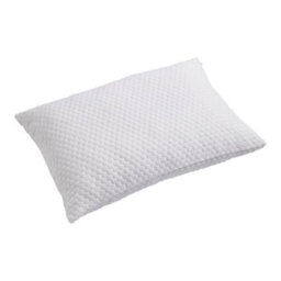 Thehotsale Queen Size Bamboo Fiber Fabric Shredded Memory Foam Adjustable Medium Bed Pillows In White - thumbnail 4