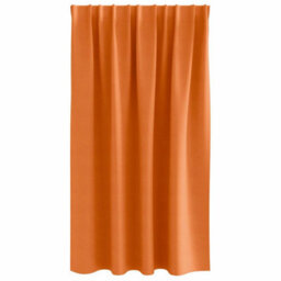 Berkfield Curtains 2 Pcs Bright Orange 140 X 140 Cm Polyester - thumbnail 3