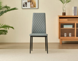 Outdoor Living (NW) Ltd Colorado Dining Table With 4 Grey  Emily Leather Chairs - thumbnail 2
