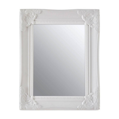 Orsina Ornate Small Photo Frame,sustainable Wood Photo Frame For Portrait Display,accent Piece With White Finish - image 1