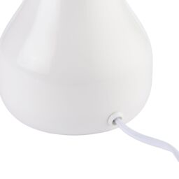 GoodHome Tertrez Classic Teardrop Satin White Table Light - thumbnail 6
