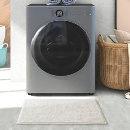Ameha White Chenille Mat 40X60Cm, Extra Soft, Non-Slip, Absorbent Bath Rug & Doormat - thumbnail 6