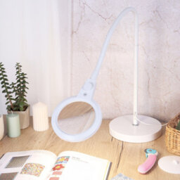 Purelite Apollo 3-In-1 Led Magnifying Floor Table And Clamp Lamp 3X 12.7Cm Lens - thumbnail 9