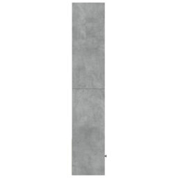 Berkfield Bookcase Concrete Grey 40X36X189 Cm Engineered Wood - thumbnail 4