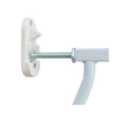 Safetots Extra Tall Screw Fit Metal Baby Gate, White, 100Cm - 110Cm - thumbnail 9