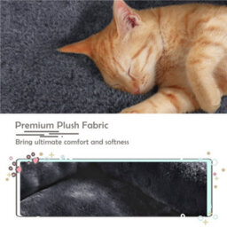 Yaheetech Dark Grey 59Cm 2-Level Cat Tree Tower With Wide Perch - thumbnail 5
