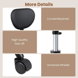 Ergonomic Kneeling Chair Height-Adjustable Cross Legged Office Chair - thumbnail 6