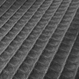 Allure Bath Fashions Hotel Waffle Throw Blanket - Graphite, 175 X 225Cm - thumbnail 4