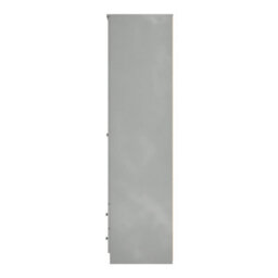 Portland Tall 2 Drawer Wardrobe In Uniform Grey & Dusk Grey (Ready Assembled) - thumbnail 2