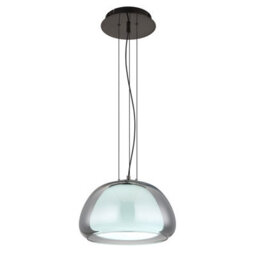 Luminosa Lighting Luminosa Avila Dome Pendant Ceiling Light Gunmetal Smoke Glass Shade Led Dimmable 2700-6500K Remote Control - thumbnail 5