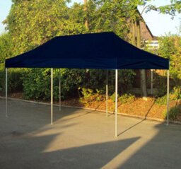 Crocodile Trading 3M X 6M Trader-Max 30 Commercial Instant Shelter Pop Up Gazebos Frame & Canopy - Navy Blue - thumbnail 4