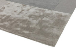 Silver Wool Handmade Luxurious Geometric Rug Easy To Clean Living Room And Bedroom-200Cm X 290Cm - thumbnail 2