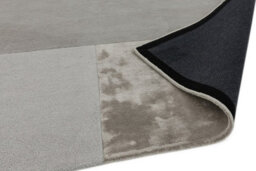 Silver Wool Handmade Luxurious Geometric Rug Easy To Clean Living Room And Bedroom-200Cm X 290Cm - thumbnail 5