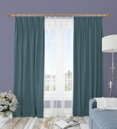 Lister Cartwright 19 mm Extendable Metal Curtain Poles  - Bronze (Knotted Finials, 120 - 210 Cm) - thumbnail 3