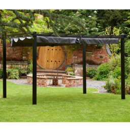 Glendale Garden & Leisure Glendale Seville Gazebo 4X3M Grey - thumbnail 3
