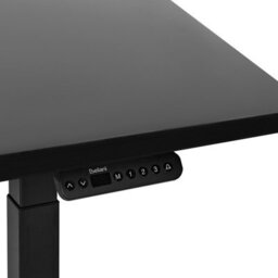 Beliani Electric Adjustable Standing Desk Destines Black 180 Cm 80 Cm - thumbnail 6