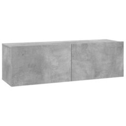 Vidaxl Tv Cabinet Concrete Grey 100X30X30 Cm Engineered Wood - thumbnail 2