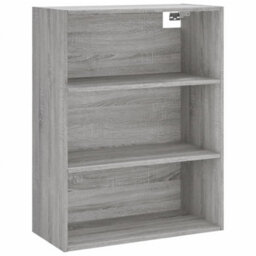 Berkfield Highboard Grey Sonoma 69.5X34X180 Cm Engineered Wood - thumbnail 5