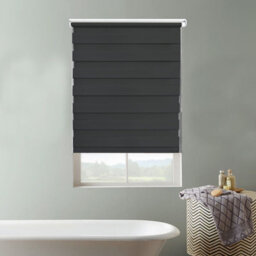 Lister Cartwright Day And Night/zebra Blinds, Premium Quality Double Roller, Vision Blinds(Black, 180 X 165 Cm) - thumbnail 6