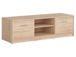 Arte Nepo Plus 139 Cm Tv Unit 2 Door Shelf Oak Sonoma - thumbnail 1