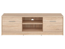 Arte Nepo Plus 139 Cm Tv Unit 2 Door Shelf Oak Sonoma - thumbnail 2