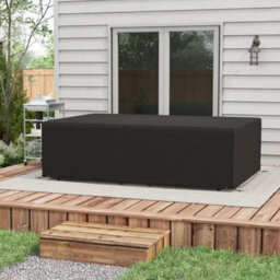 Uv Rain Protective Cover Or Garden Wicker Rattan Black - thumbnail 5