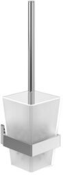 Villeroy & Boch Elements Striking Toilet Brush Set Chrome