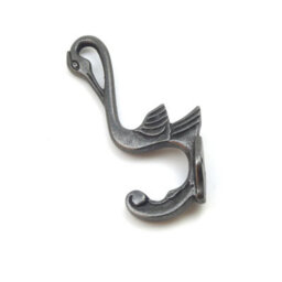 Oakcrafts - Heron Design Coat Hook - Pack Of 4 Hooks - thumbnail 3