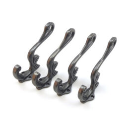 Oakcrafts - Heron Design Coat Hook - Pack Of 4 Hooks - thumbnail 4