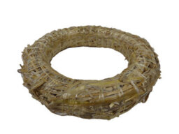 Decoris 50Cm Straw Wreath Make Your Own Christmas Door Wreath Floral Craft Round Ring - thumbnail 2
