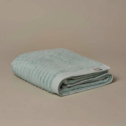 Misona Organic Cotton Bath Sheet - Duckegg - thumbnail 1