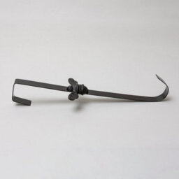Brass Bee Wreath Hanger - Black Finish - thumbnail 1