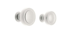 Plum&clay Harper Ribbed Grey Freestanding Vanity Unit & Basin Set With Chrome Handles (W)600mm - thumbnail 3