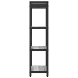 Berkfield Modern Bookcase Grey Sonoma 40 X 30 X 118 Cm Engineered Wood - thumbnail 6