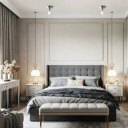 Happy Homewares Satin Nickel Ceiling Or Wall Light Fitting For Industrial Style Light Bulbs - thumbnail 6