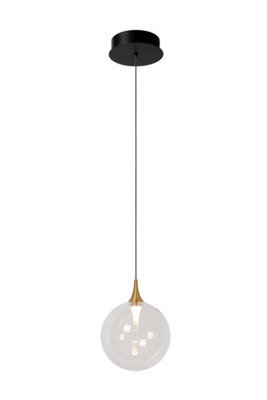 Lucide Premium Gisela Pendant Light Diameter 16Cm Led 2700K - Transparent - image 1