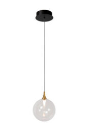 Lucide Premium Gisela Pendant Light Diameter 16Cm Led 2700K - Transparent