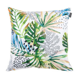 icon Indoor And Outdoor Waterproof Filled Cushion Set Of 4 Natural Palm - thumbnail 3