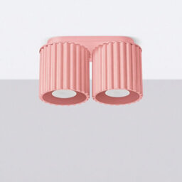 Luminosa Lighting Luminosa Aura Surface Mounted Downlight Pink 2X Gu10 - thumbnail 2