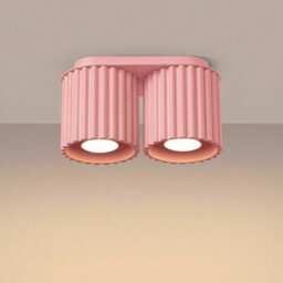 Luminosa Lighting Luminosa Aura Surface Mounted Downlight Pink 2X Gu10 - thumbnail 3