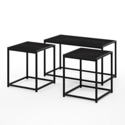 Walplus Camnus Modern Living End Table With Clean Lines, French Oak Grey Finish - thumbnail 4