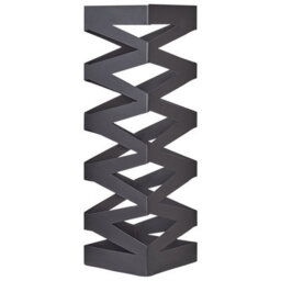 Beliani Umbrella Stand Sambin Metal Black - thumbnail 1
