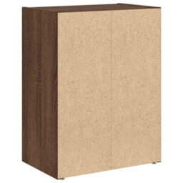 Vidaxl Bookcase Brown Oak 40X24X52 Cm Engineered Wood - thumbnail 7