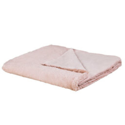 Beliani Blanket Gelik 180 X 200 Cm Pink